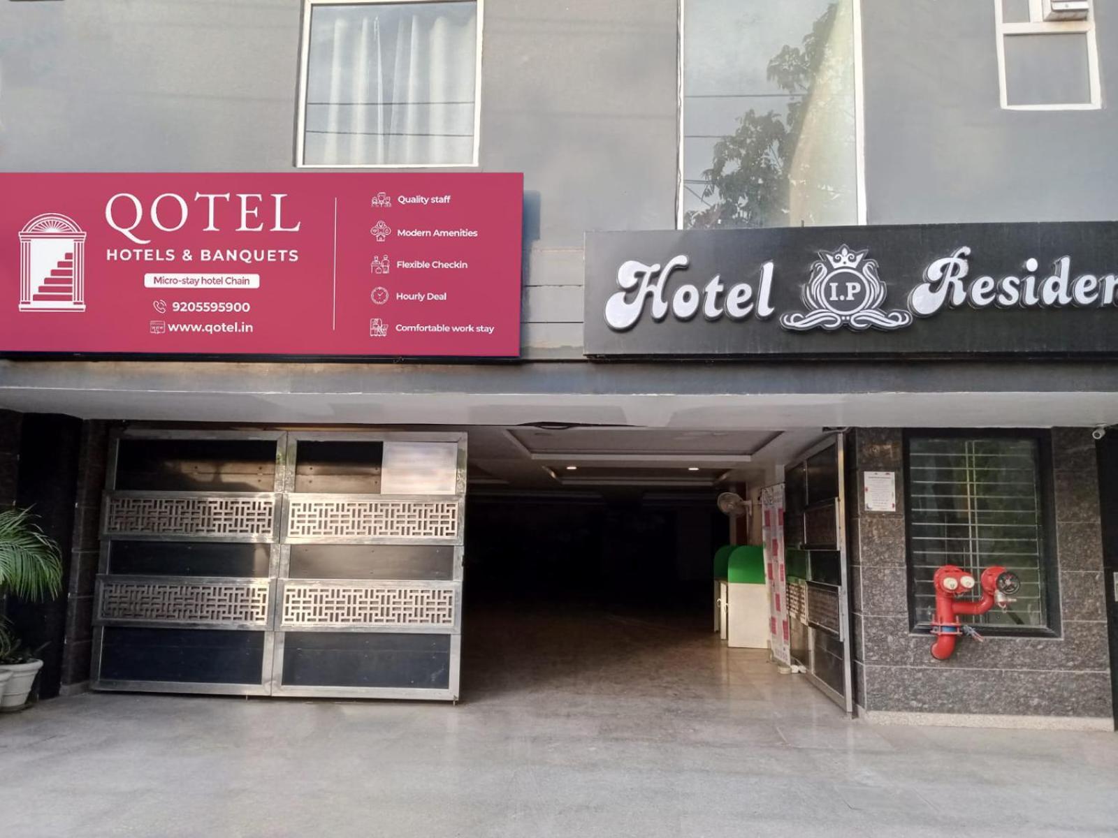 Qotel Hotel Ip Residency East Delhi Preet Vihar Nueva Delhi Exterior foto